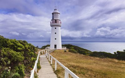 australia victoria cape Otway lighthouse day time cloudy sunny weather nobody